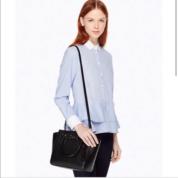 Kate Spade Bay Street Camryn Small Satchel Pebbled - Picture 8 of 8